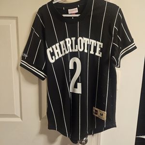 NWT Mitchell & Ness Larry Johnson practice jersey